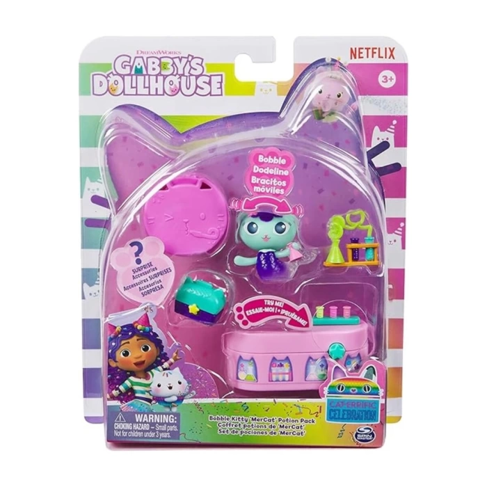Nessiworld SPM-6068602 BOBBLE KITTY FURNITURE PACK ASST M00