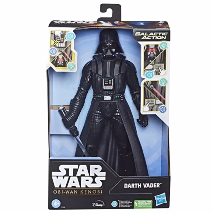 Nessiworld Star Wars Galactic Action Obi-wan Kenobi Darth Vader Figür F5955