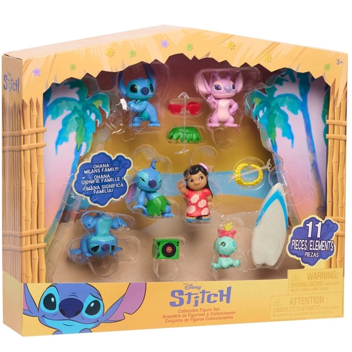 Nessiworld Stitch Movie 6lı Mini Figür Set