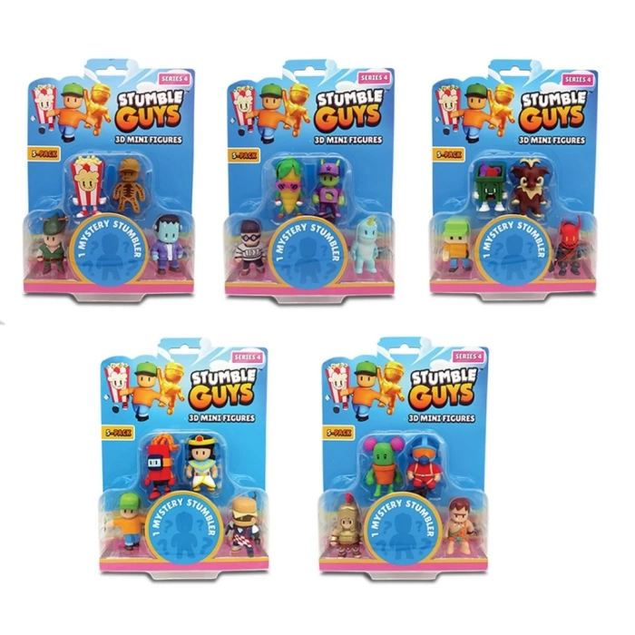 Nessiworld Stumble Guys 5li Mini Figür S4