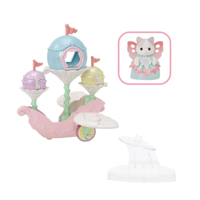 Nessiworld  5827 Sylvanian Families Çiçekli Masal Gökyüzü Gemisi +4 yaş