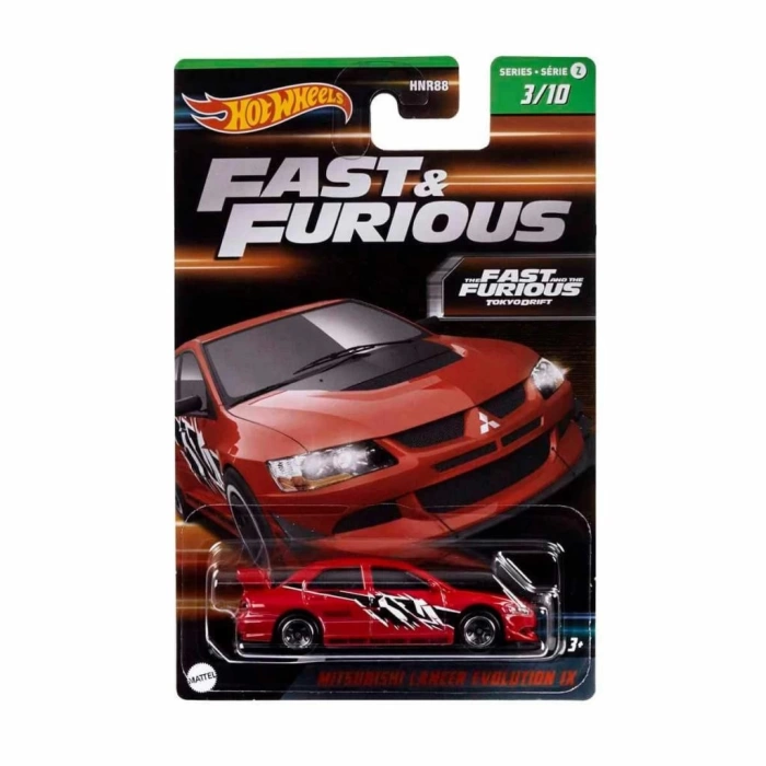 Nessiworld  HNR88 Hot Wheels Fast and Furious Temalı Arabalar