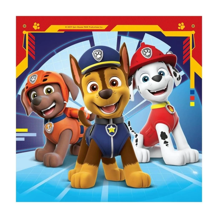 Nessiworld  50482 Paw Patrol 3x49 parça Ravensburger Puzzle