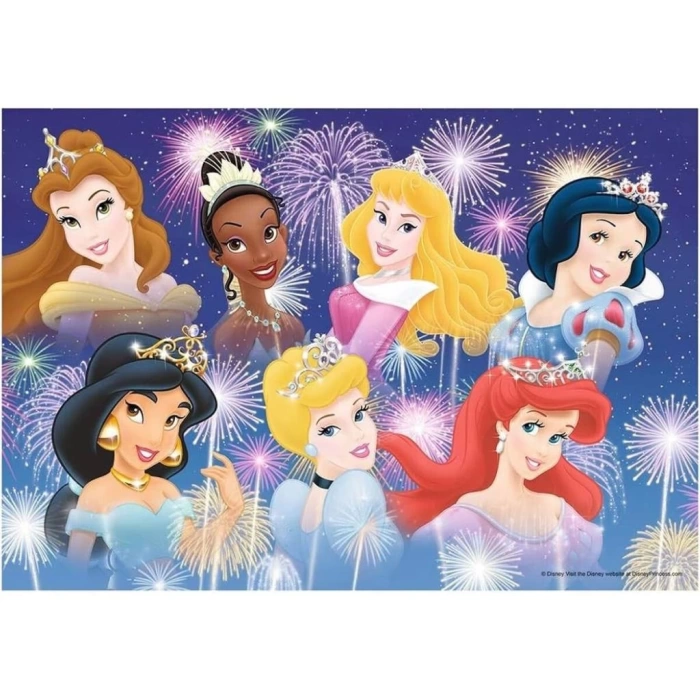 Nessiworld  88720 Disney Prensesleri 2x24 parça Ravensburger Puzzle