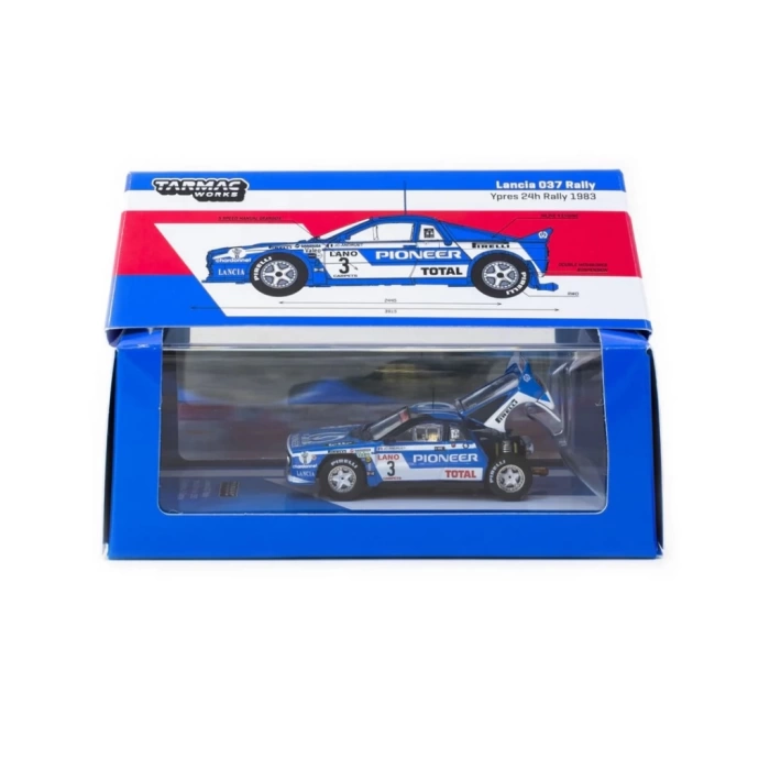 Nessiworld  Tarmac Works 1/64 Lancia 037 Rally Ypres 24 Hours Rally 1983 #3