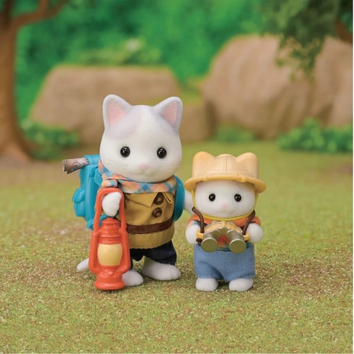 Nessiworld Sylvanian Families Heyecanlı Keşif Seti Latte Kedi Abi ve Kardeş 5763