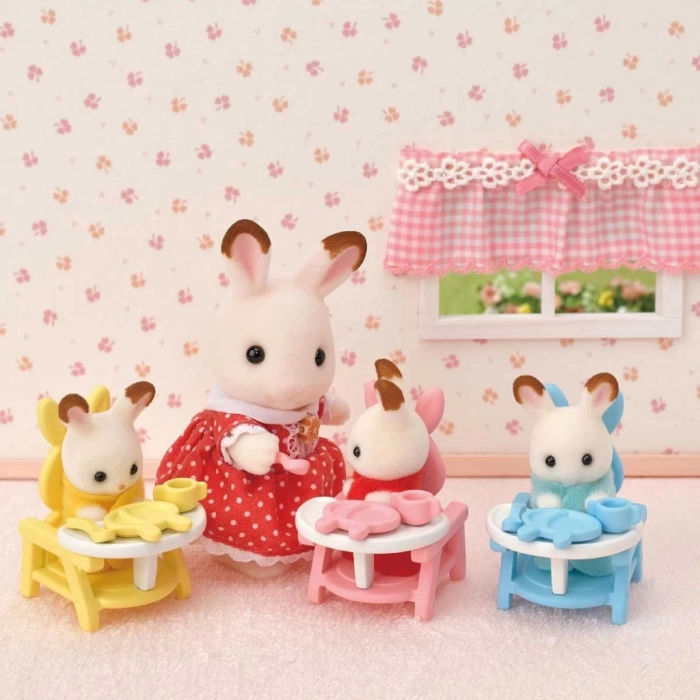 Nessiworld  SylvanianFamiliesÜçüzlerBakımSetiRenkli5532
