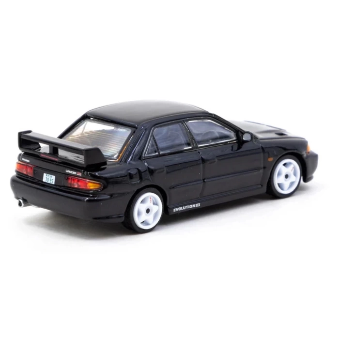 Nessiworld Tarmac Works 1/64 Mitsubishi Lancer GSR Evolution III Black