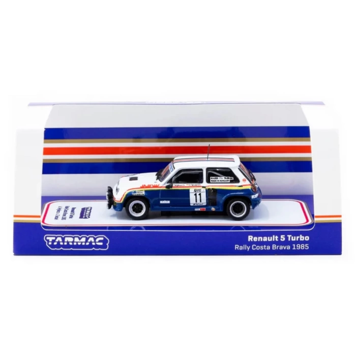 Nessiworld Tarmac Works 1/64 Renault 5 Turbo Rally Costa Brava 1985 #11