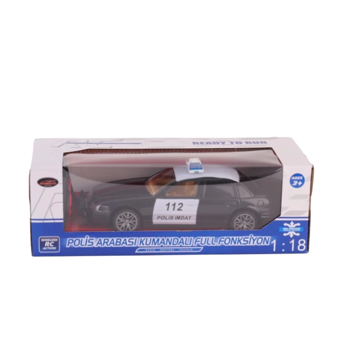 Nessiworld TC-125P KUTULU UZ KUM PİLLİ POLİS ARABA