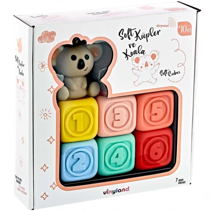 NessiWorld Vinyland Soft Aktivite Küpler Koala 7li Set 661914