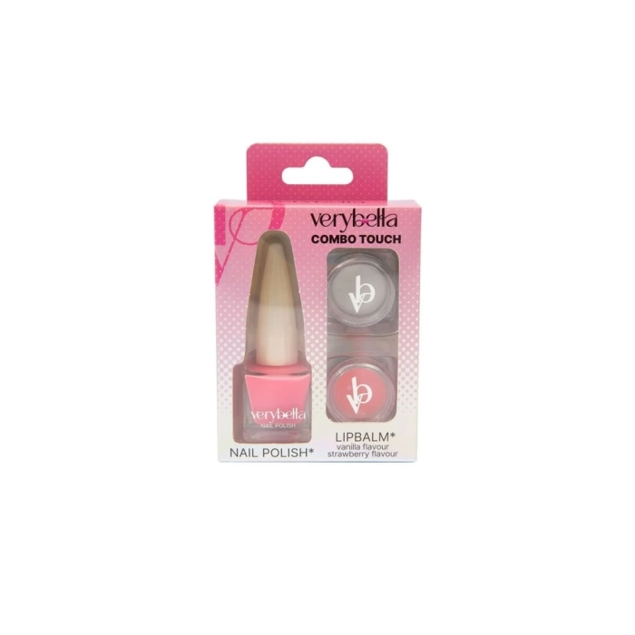 Nessiworld VRB37000 Very Bella - Bakım Seti (2 farklı renk ve aromalı lip gloss+oje)