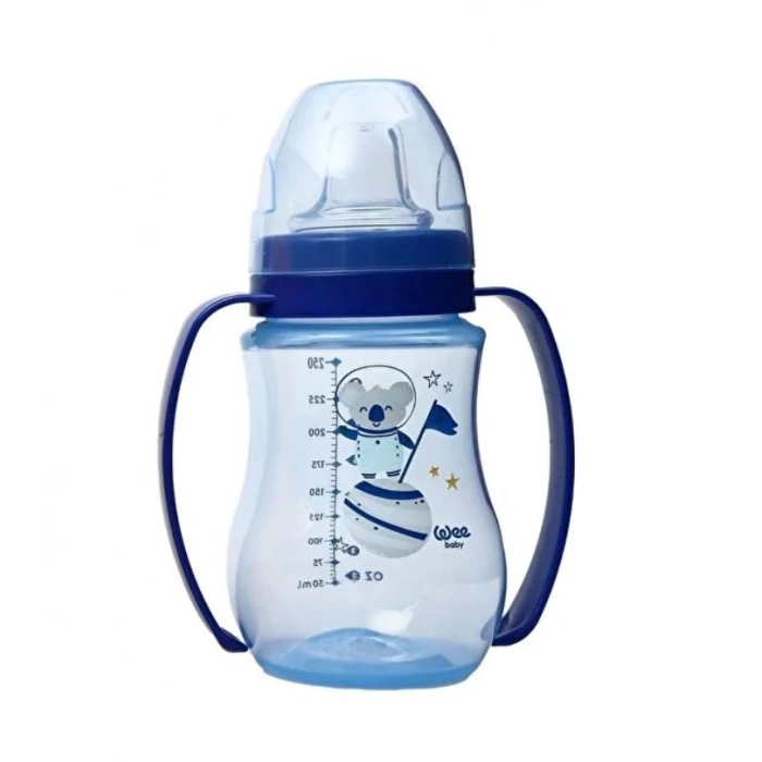 Nessiworld  Wee Baby Akıtmaz Kulplu PP Antikolik Bardak 250ml 754