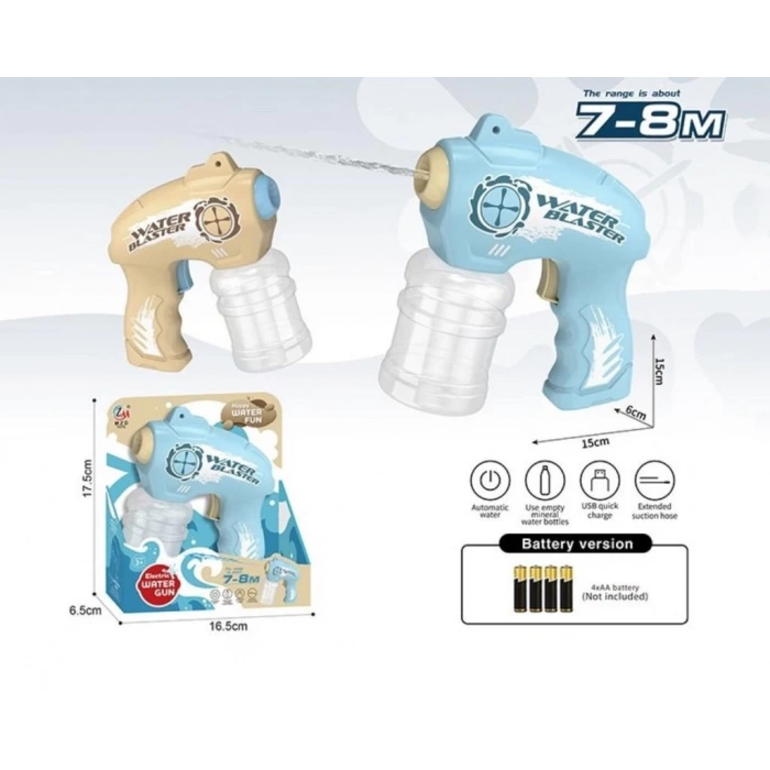 Nessiworld X3 PİLLİ OTOMATİK SU TABANCASI