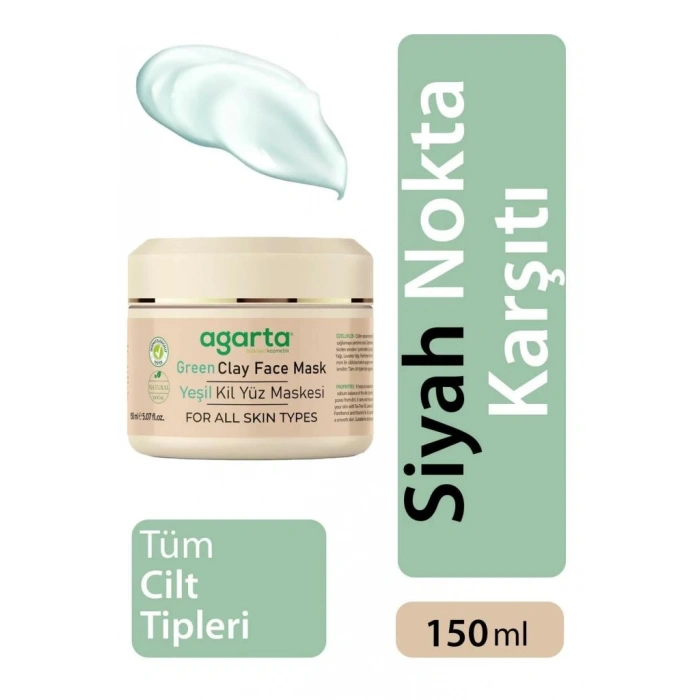 Nessiworld    Yeşil Kil Yüz Maskesi 150 ml