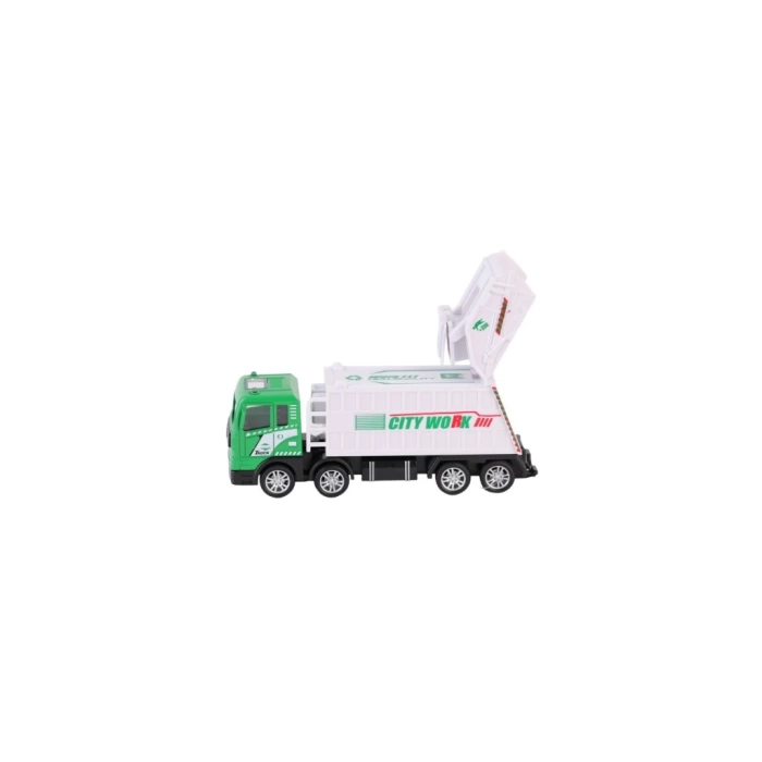 Nessiworld YH-711-57A SÜRTMELİ METAL 1:50 ÇÖP KAMYONU