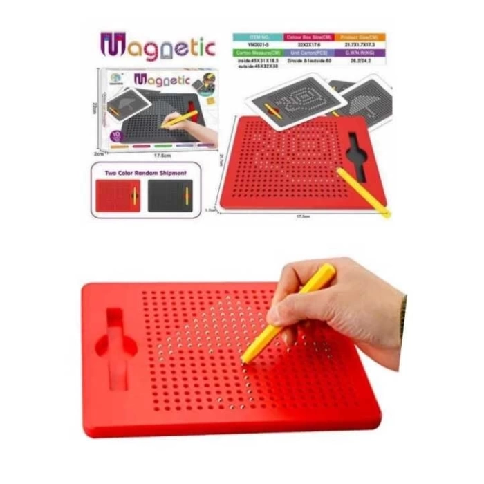 Nessiworld YM2021-5 380 METAL TOPLU ÖRNEK KARTLI MAGNETİC BOARD K.Ç