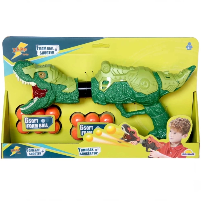 Nessiworld  Yumuşak Sünger Top Atan Dinozor Oyuncak