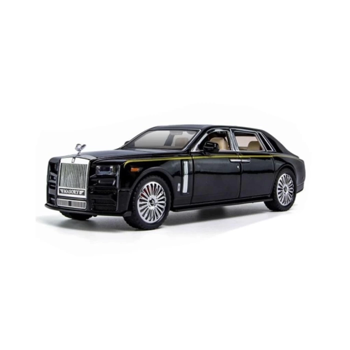 Nessiworld ZHD-B2407- Vardem  Çek Bırak Işıklı ve Sesli Model RR Metal Araba 1:24