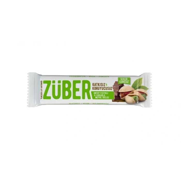 Nessiworld Züber Antep Fıstıklı ve Kakaolu Meyve Barı 40 Gr