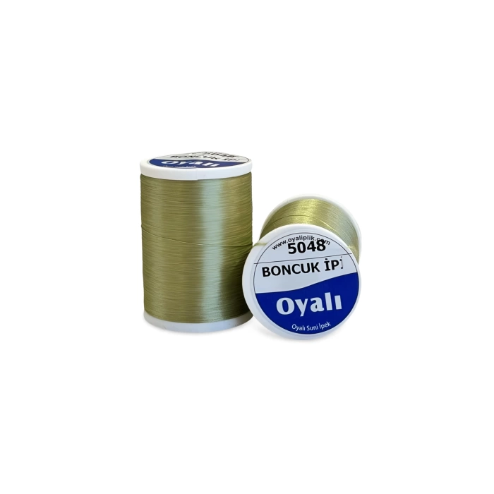 Oyalı 4 Kat Suni İpek İplik İğne Oyası Boncuk İpi Tığ Oyası No:5048