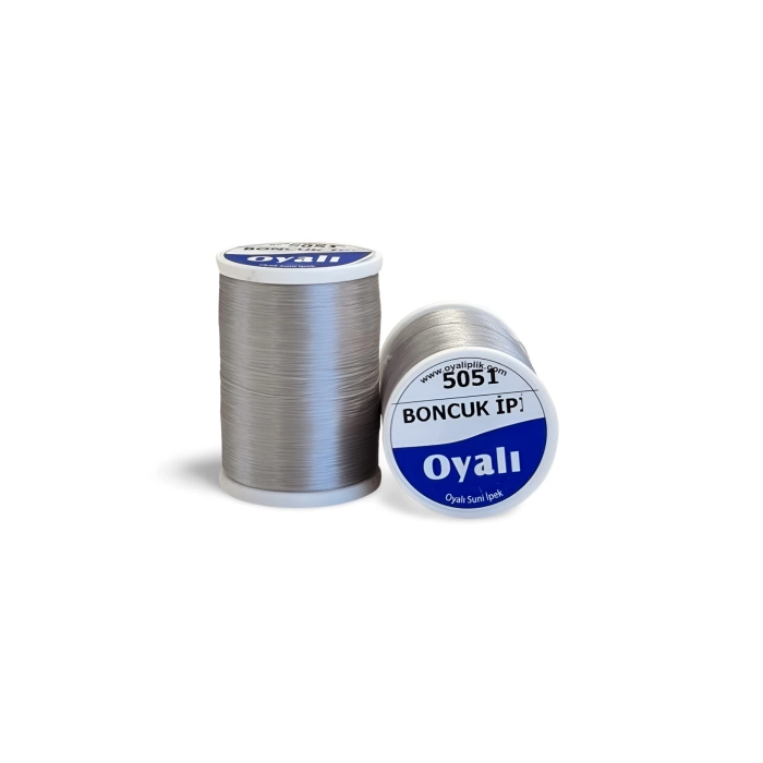 Oyalı 4 Kat Suni İpek İplik İğne Oyası Boncuk İpi Tığ Oyası No:5051