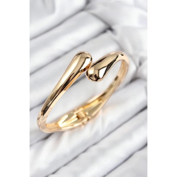 Pirinç Sarmal Model Gold Renk Kadın Kelepçe