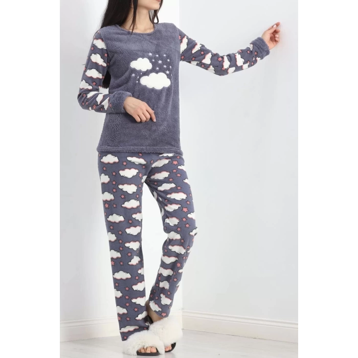 Polar Pijama Takımı Füme - 19200.1048.