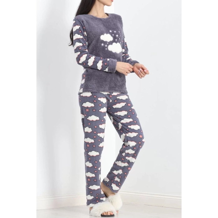 Polar Pijama Takımı Füme1 - 19216.1048.