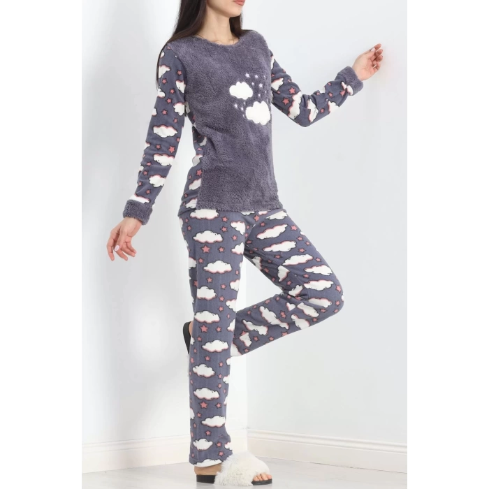 Polar Pijama Takımı Füme1 - 19216.1048.