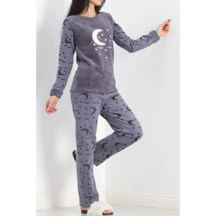 Polar Pijama Takımı Füme2 - 19216.1048.