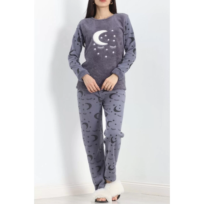 Polar Pijama Takımı Füme2 - 19216.1048.