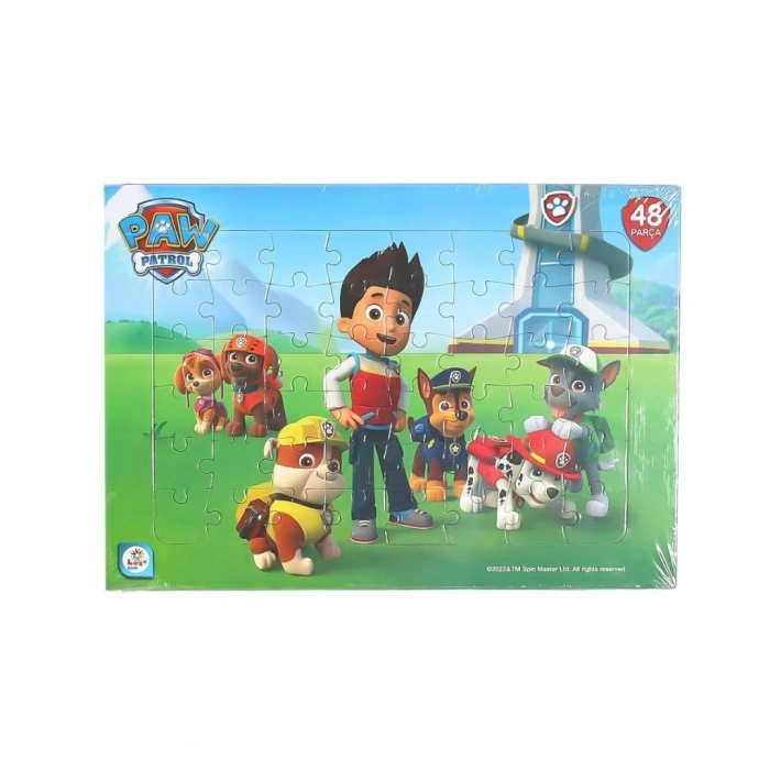 Nessiworld PW7919 Paw Patrol Frame Puzzle 48 Parça -Laço