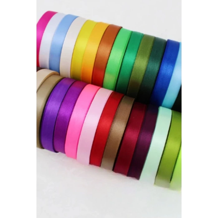 Saten Kurdele 6 mm Fuşya 1 Metre