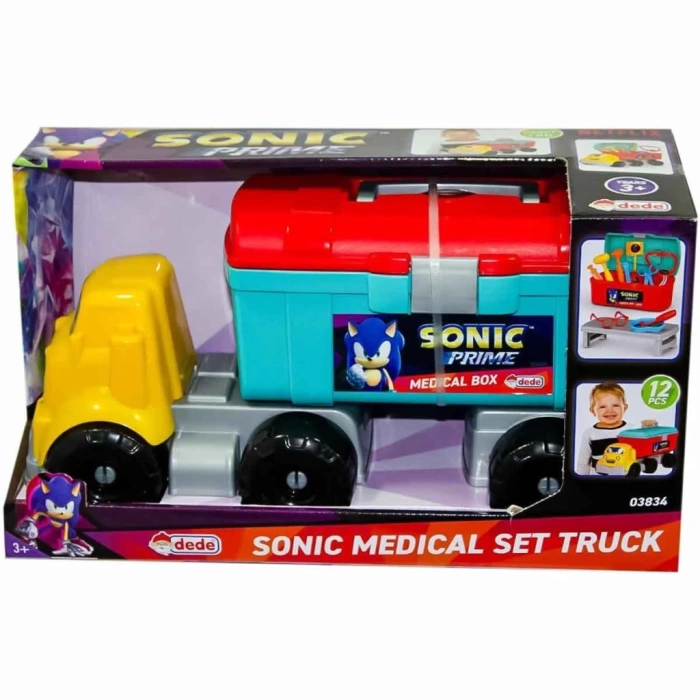 Sonic Prime Doktor Setli Kamyon 12 Parça