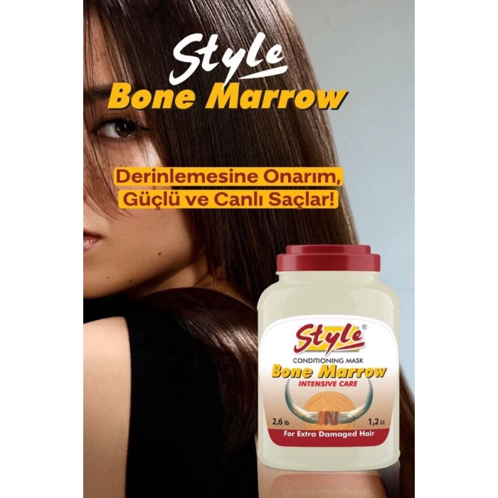 Style Bone Marrow Kemik İliği Saç Bakım Maskesi – 1200 Ml