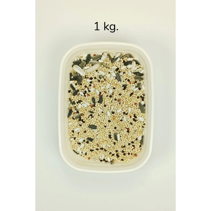 Sultan Papağanı Karışık Doğal Taze Kuş Yemi - 1 kg