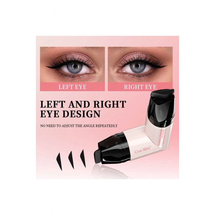 Suya Dayanıklı Çift Taraflı Eyeliner Damga Kalem – Sağ Ve Sol Göz Uyumlu