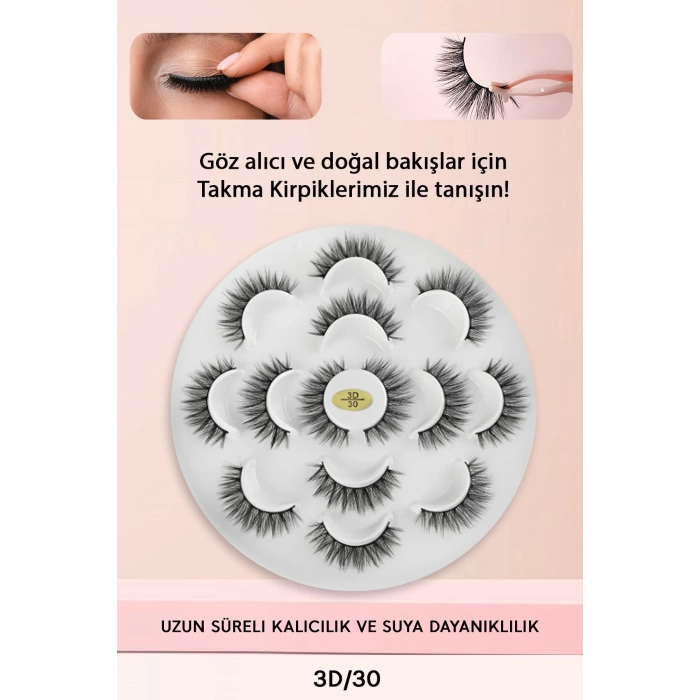 Takma Kirpik 3d Etkili – Günlük Ve Özel Günler İçin İdeal 3d307li