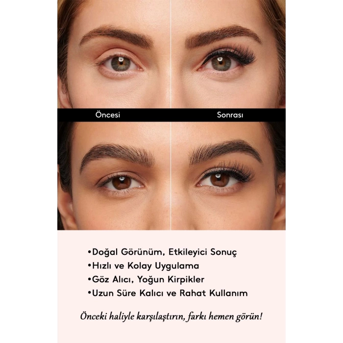 Takma Kirpik 7 Çift 3d Doğal Ipek  - 32 Hacimli Doğal Görünüm