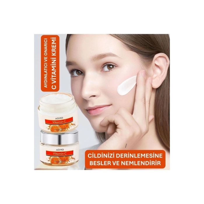 Vitamin C Yüz Kremi 50 G – Nemlendirici Ve Onarıcı