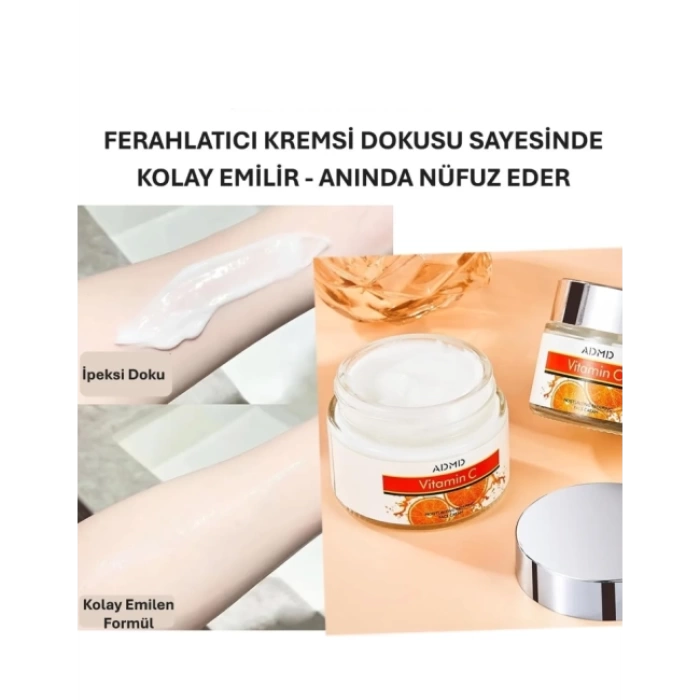 Vitamin C Yüz Kremi 50 g – Nemlendirici ve Onarıcı