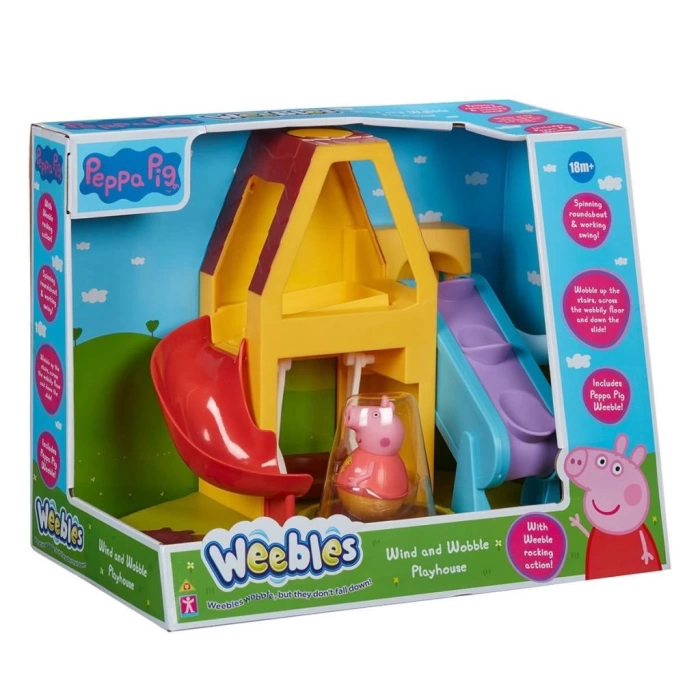 WE003000 Weebles Peppa Pig Oyun Seti - 7483 +18 ay