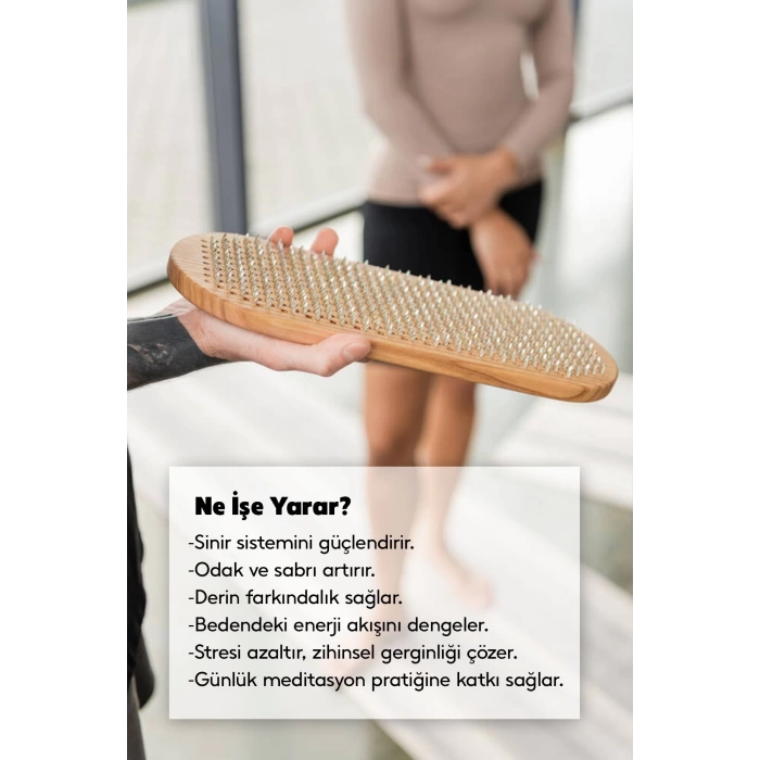 Yoga Çivili Tahtası – Refleksoloji Ve Masaj Destekli Rahatlama Tahtası
