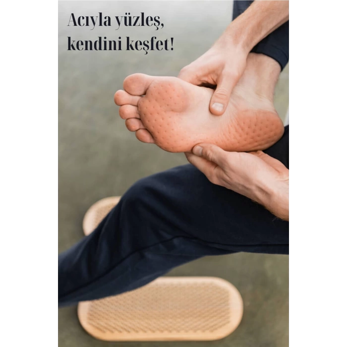 Yoga Çivili Tahtası – Refleksoloji Ve Masaj Destekli Rahatlama Tahtası
