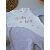 0-3 3-6 Ay Lucky Baby Nakışlı Es Çizgi Boy Şapkalı Erkek Bebek Tulumu