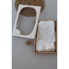 0-6 Ay Yelekli Papyon Smokin Erkek Bebek Hediyelik, Mevlütlük, Sünnetlik 5 Parça Takım