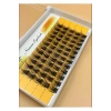 10 Mm Gerçek Kıl Tekli Kirpik Demet Takma Kirpik - 5li Sıra
