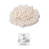 100 gram 14mm Krem Renk Plastik İnci Boncuk Çanta ve Takı Yapım Boncuğu (~54 adet)