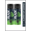 2 Adet Blade Green Dream Erkek Deodorant 150 Ml Hızlı Kurur, Leke Bırakmaz